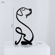 Figure Decorative In Metallo